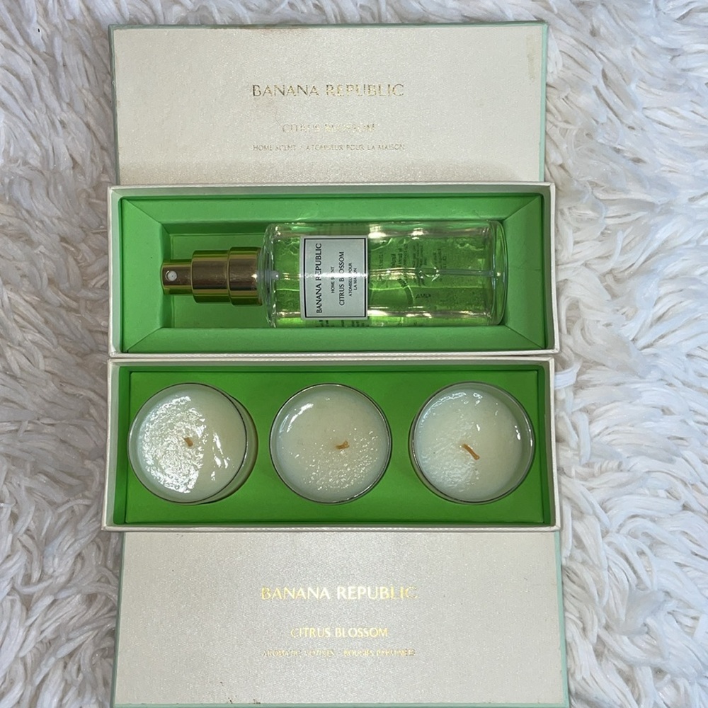 Banana Republic citrus blossom set